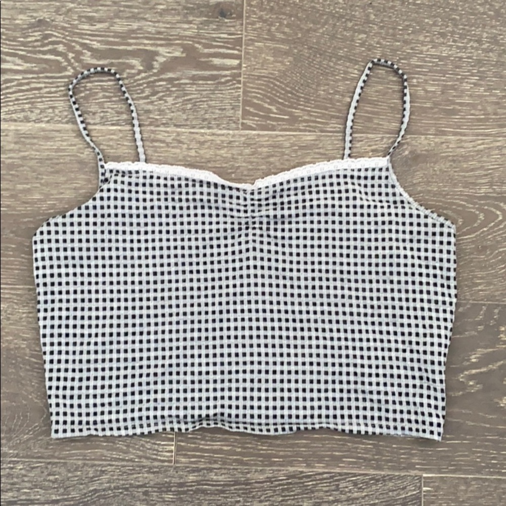 Black and White Tank Top